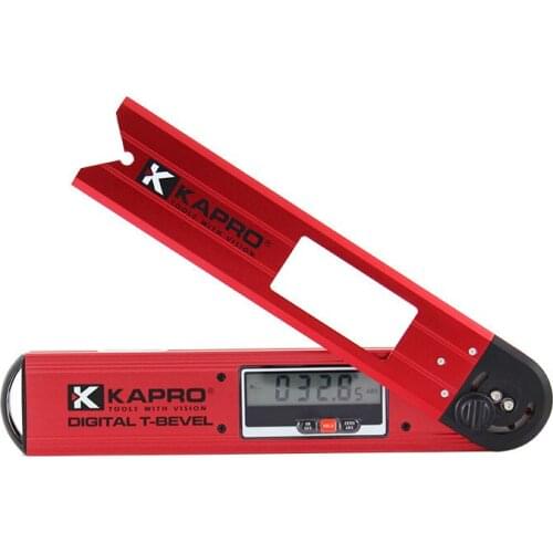 KAPRO Free Shipping Electronic Digital Display Level Inclinometer Aluminum Alloy Woodworking High Precision Level Angle Ruler