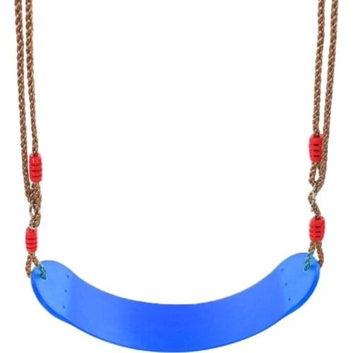 1Set Strong Toughness Swing Seat Safety Swing Set Garden Tree Game Equipment for Outdoor Games Adjustable Swing Rope