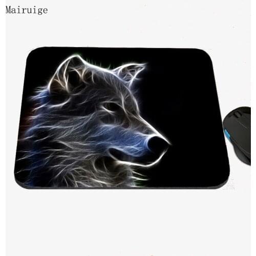 Mairuige Wolf At Night Customized MousePads Computer Laptop Anime Mouse Mat Size for 220x180x2MM Speed Version Gaming Mouse Pad