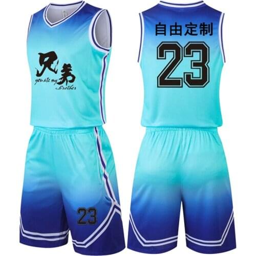 Men Boys Throwback Basketball Jerseys Sets Blank College Team Basketball Clothes Basketball Sports Training Suits Uniforms Print