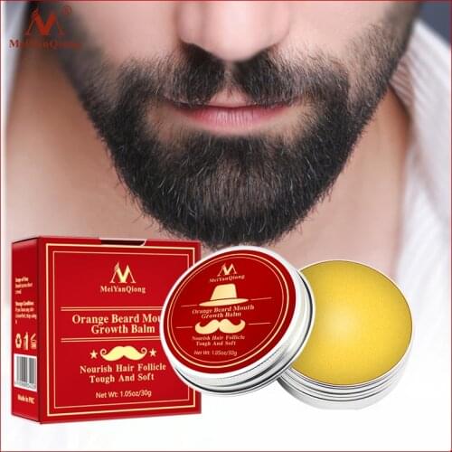 Natural High-Quality Right-Click Beard Oil Promotes Beard Growth Prevents Bifurcation Fall Off Beard Cream Nourishes Thick Beard