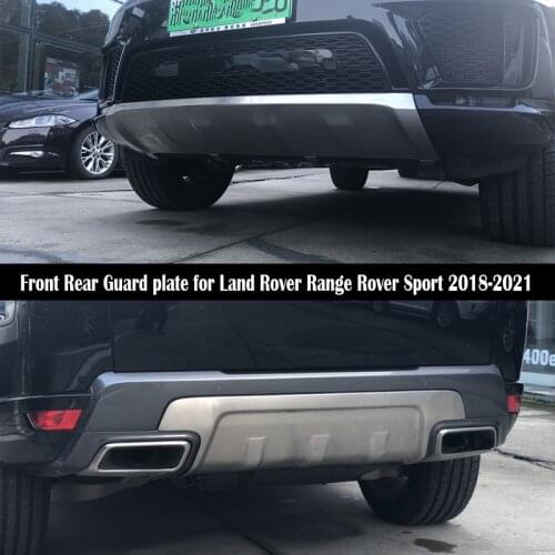 Front Rear Bumper for Land Rover Range Rover Sport 2018-2021 Guard plate Diffuser Lip Protector Anti-impact Stainless steel