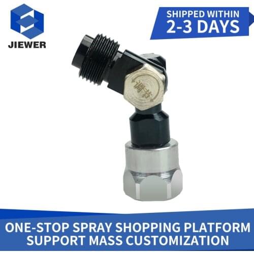 Profession Multi-Angle 7/8''F-7/8''M Rataty Joint Adapter Spray Nozzle For High Pressure Airless Sprayer Gun Spray Tool