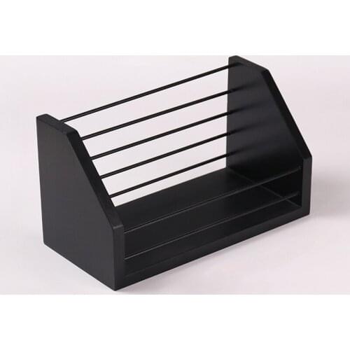 Simple and Modern Solid Wood Decoration without Punching Wall-Mounted Shelves Living Room Bedroom Bedside Table