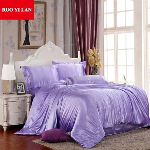 RUO YI LAN Microfiber Bedding On Bed