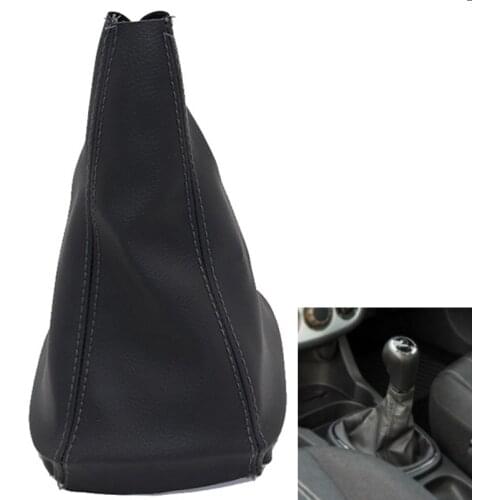 Gear Lever Boot For Vauxhall Opel CORSA D 2006-2015 Car Gear Shift Knob Gaiter Boot Cover Gear Stick Cover