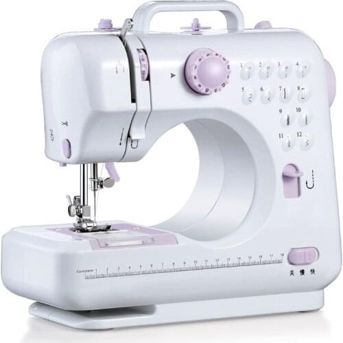 FHSM505 Sewing Machine Factory Household Knitting Electrical Mini Portable DC Power Foot Pedal