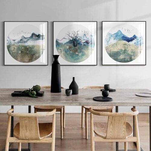 Modern Boat In Clound Sea Poster and Print Landscape Canvas Art Cuadros HD Wall Art for Living Room New Chinese Style Decoration