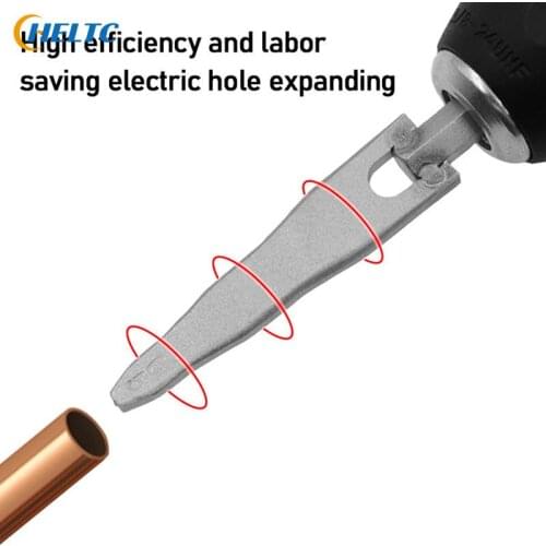1PCS High Speed Steel Copper Pipe Swaging Tool Cross Screwdriver Drill Bit Aluminum Tube Expander Accessory For Home