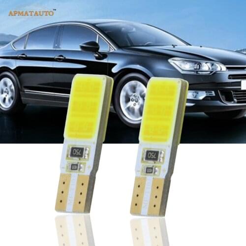2x T10 W5W CANBUS LED Side Parking Lights Marker Lamps Bulb For CITROEN C5 C4 C3 C2 Xsara Saxo Berlingo