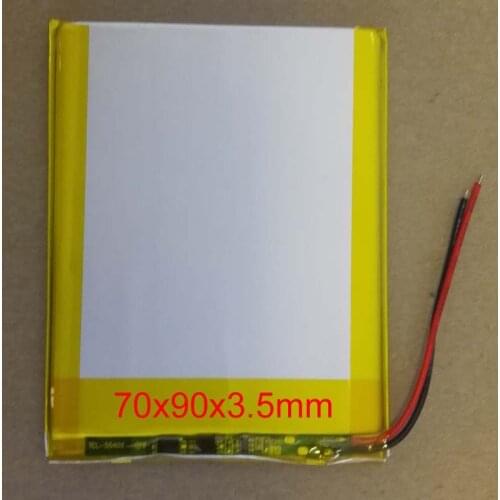 3.7V 3500mah (Polymer Lithium Ion ) Battery for Tablet Pc 7 Inch MP3 MP4 [407095] Replace High Capacity 357095