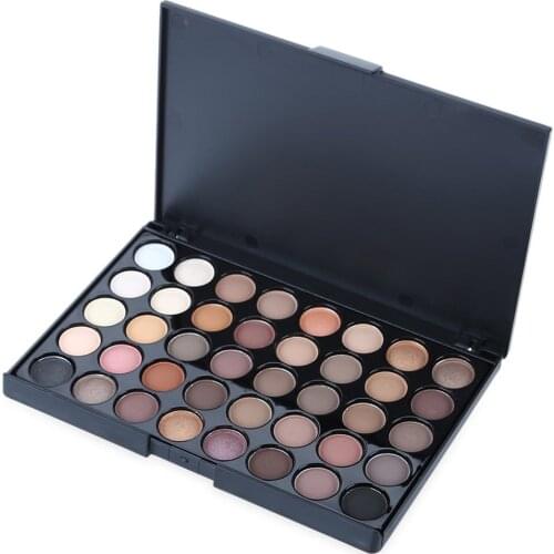 40 Colors Portable Cosmetic Matte Eyeshadow Palette Professional Eye Shadow Cream Women Makeup Eyeshadow Pallete Set
