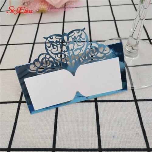 5000Pcs Laser Cut Love Shape Table Card Place Name Card Wedding Hollow Place Card Party Birthday family party supplies 6zSH871