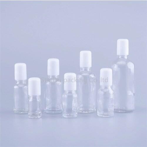 6pcs/lot 5ml-100ml Empty Refillable Glass Perfume Roll On Bottle with glass or steel roller ball for essential oil aromatherapy