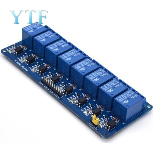 8 channel 5V relay module with opto-isolated support AVR / 51 / PIC microcontroller PLC Relay