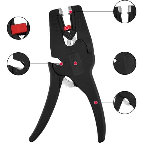 Automatic Wire Stripper And Wire Cutter Cable Scissors Stripping Pliers Hand Tools Heavy Duty AdjustablePrecision Clamps