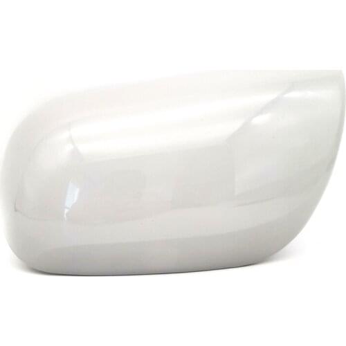 Car Left Side Door Wing Mirror Cover White Cap Trim For Toyota Corolla 2007-2013