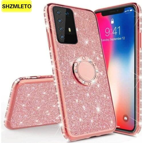Glitter Diamond Case For Xiaomi Mi 10T 10 Pro Lite Redmi Note 9S 8Pro 9Pro 8T 9 9A 9C 8A Mi10TLite 10TPro Mi10T PocoX3NFC Cover