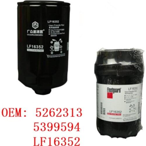 For Foton engine 3.8 Oil filter 5262313 5399594 LF16352