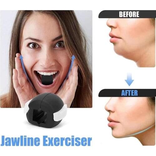 Face Fitness Balls 20-50 Pounds Jaw Exercise Chin Check Lifting Facial Toner Exerciser Chew Jaw Trainer Face Muscle Practice