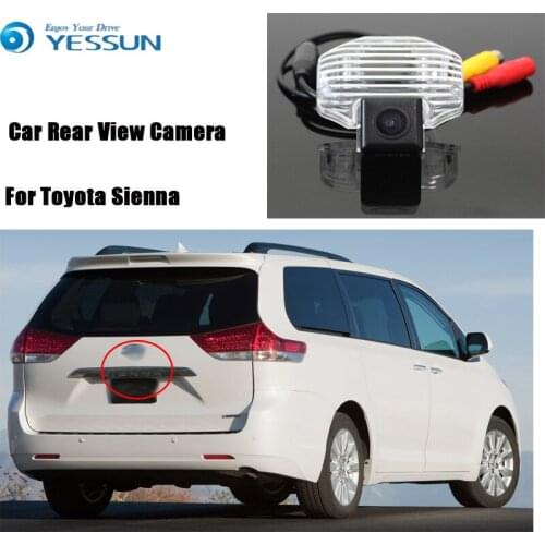 YESSUN For Toyota Sienna Wish Car Parking Camera Rear View Camera HD CCD Night Vision + Reversing Back up hd Camera