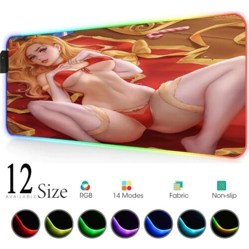 Anime Rug Mouse Pads Boobs Mousepad Ass Gamer with Chest Deco Gaming Gloway Carpet Mouse Xxl Led Computer Mouse Pad Rgb for Pc