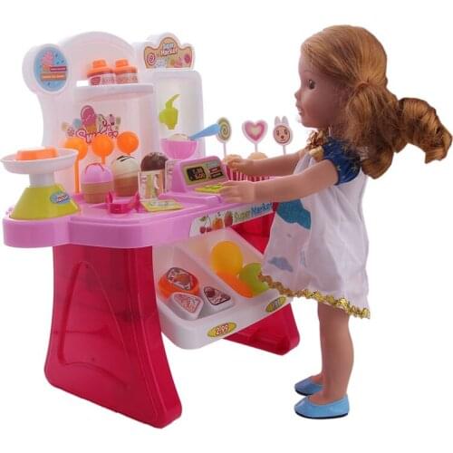 Doll Accessories Mini Fast Food Truck Fit 14.5 Inch Wellie Wisher Doll Our Generation Christmas Birthday Gift