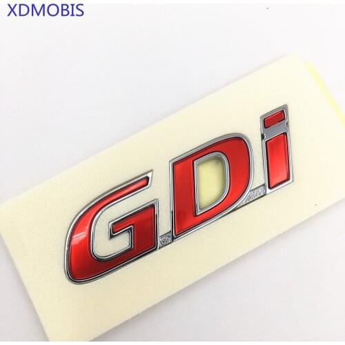 Power logo GDI For GRAND SANTA FE 13 Car Rear Trunk Emblem Badge Styling Sticker