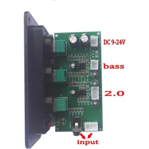 NE5532 subwoofer 2.1 Preamp Bass treble OP-AMP Preamplifier Volume Tone For Digital Power Amplifier Loudsperker With Panel