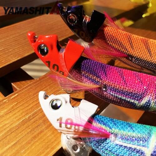 Squid hook counterweight helmet Japan YAMASHITA rapids wood shrimp accessories specialized wood shrimp aggravating suit 10 g