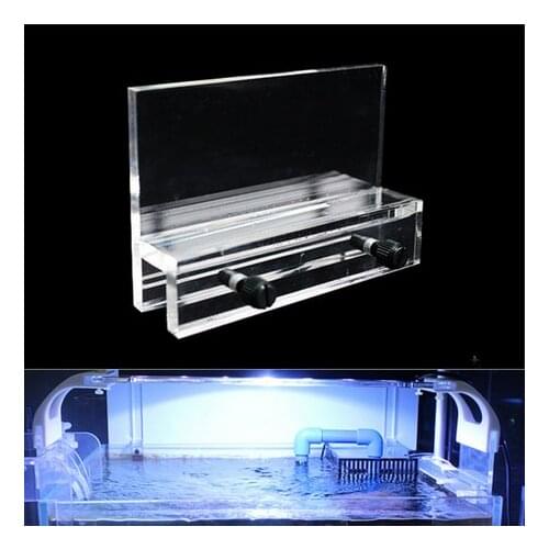 Aquarium Clear Fish Tank LED Light Holder Lamp Fixtures Support Stands Hang Box Aquatic Fish Tank Lighting Accessories