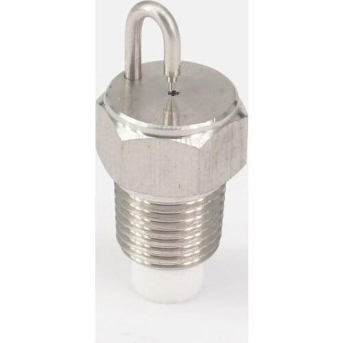 1/8" BSPP Mist 304 Stainless Ruby Atomizing Spray Nozzle Dedusting 20-70 Bar