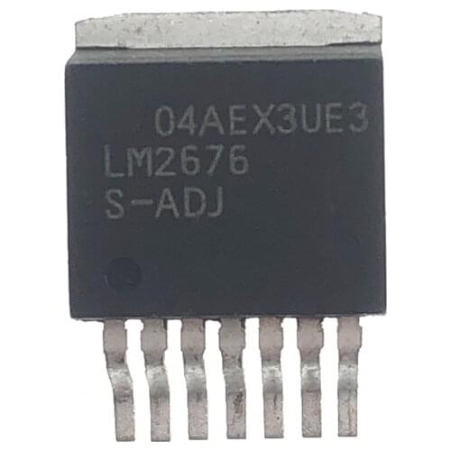 20PCS LM2676S-ADJ TO263-7 LM2676S TO263 LM2676SX-ADJ LM2676 2676 Switching regulator New and original