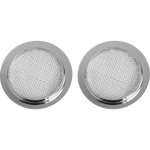 2pcs Sound Hole Insert Screen Speaker Grills for Resonator Cigar Box Guitar