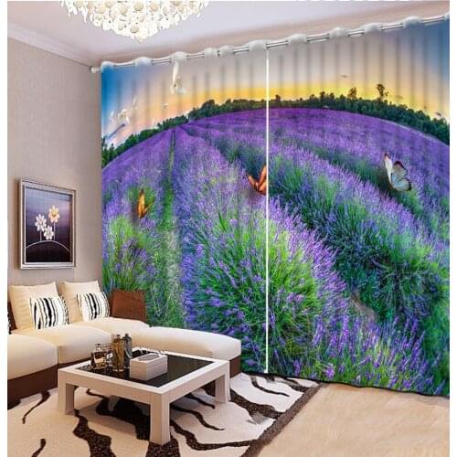 Height modern curtain blackout for Living room bedroom curtain room 3D curtain window