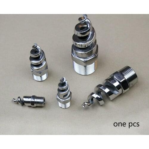 Spiral nozzle Stainless Steel Full Cone Nozzle Atomization Nozzle Spray Sprinkler Heads Fog spray nozzle 1/4 inch to 2 inch