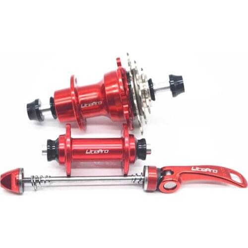 LITEPRO 20 Hole 14 Inch Folding Bicycle To Hole Hub 9-13-17 Bike Hubs 16 Inch Outer Three Speed