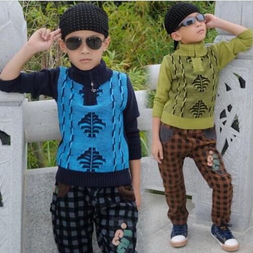 Baby Sweaters Kids Boys Spring Autumn Infant Cardigan for Girl Sweaters Baby Turtleneck Knitting Clothing Children Outerwear