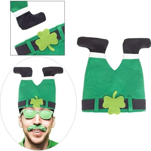 Funny Easter Hat Non-woven Pants Fashion St Patricks Day Cap Holiday Head Wear Party Decoration Gift
