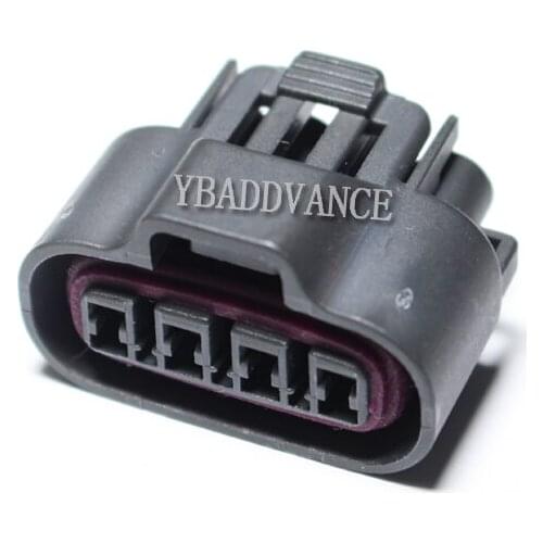 Factory Price 4 Way Female Dark Grey Auto Round Connector For Japanese Cars With Pins and Wire Seals 6189-0117
