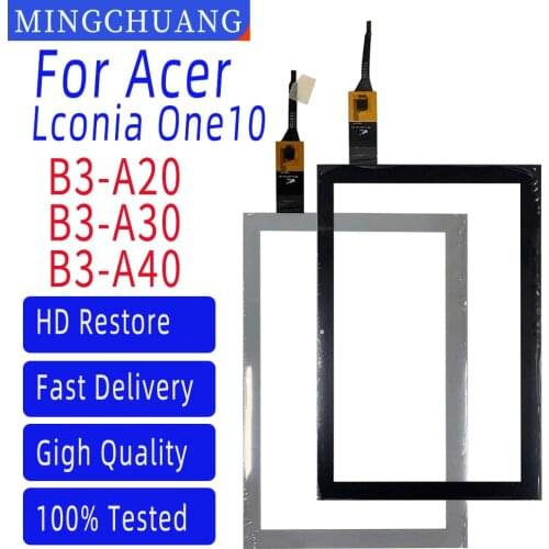 For Acer Iconia One 10 B3-A30 b3-a40 b3-a20 Touch Screen Front Glass Digitizer Sensor Replacement