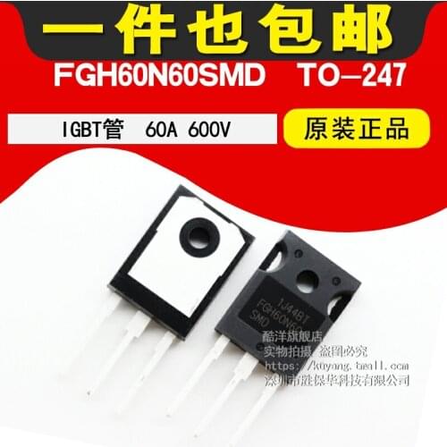 100% New&original FGH60N60SMD IGBT 60A 600V FGH60N60 TO-247