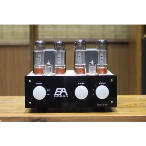 6F1+EL34 push-pull tube amplifier, Bluetooth 5.0 independent decoding, output power: 35W*2, frequency response: 16HZ-27KHZ