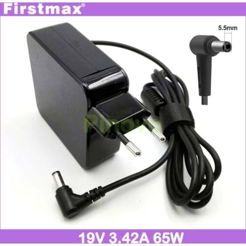 Laptop ac adapter 19V 3.42A for asus E450VP FL5600L LX800LD W509LB VX53BP W51UB R510LAV D555YI W529UF notebook charger