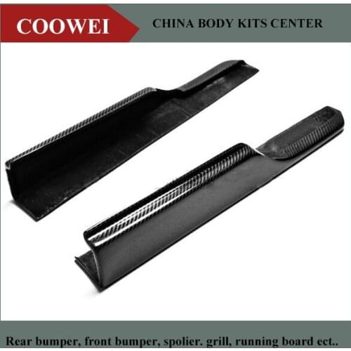 FD2 Car splitter,Real Carbon FD2 Front Splitters For HONDA CIVIC FD2