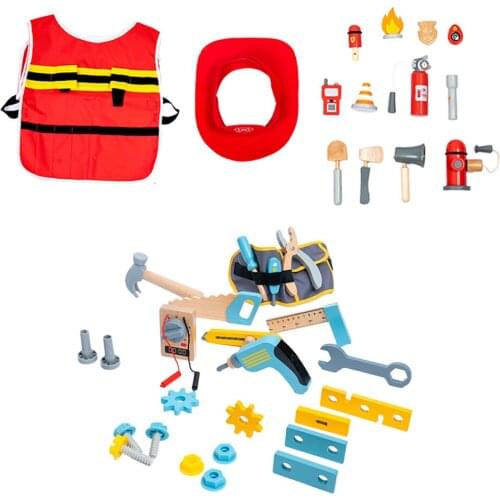 Play House Toy Playset Recognize Different Occupations Educational Stimulate Imagination Creative Preschool for Toddlers