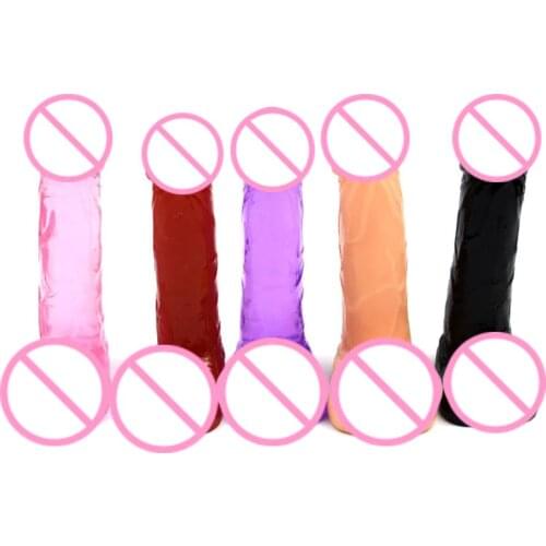 Fake Penis G-spot Insert Dildo Women Sex Toy Massager Stimulator Masturbation NewAdult Sex Toy For Men Women Sex Shop