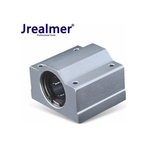 Jrealmer High-precision SC Linear Bearing 8- Ball Bushing Linear Slider Bearings for 3D Printer CNC