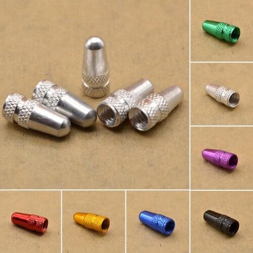 5pcs Bike Bicycle Air Valve Cap For Presta Valve Wheel Rim Tyre Stem Dust Cover 7 Colors Bicycle Cycling Accessories