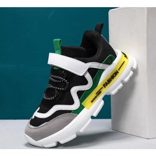 Sport Kids Sneakers Boys Casual Shoes For Boys Sneakers Children Shoes Girls Sneakers Breathable Mesh Student School Outdoor